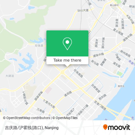 吉庆路/沪霍线(路口) map