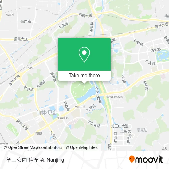 羊山公园-停车场 map