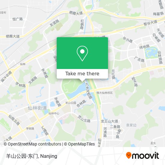 羊山公园-东门 map