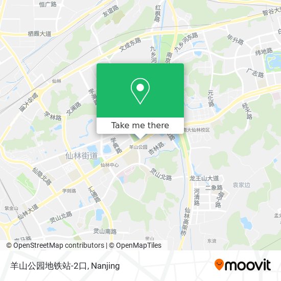 羊山公园地铁站-2口 map