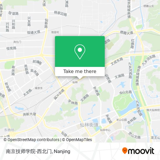 南京技师学院-西北门 map