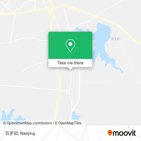 百罗田 map