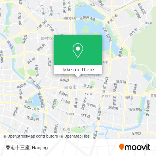 香港十三座 map