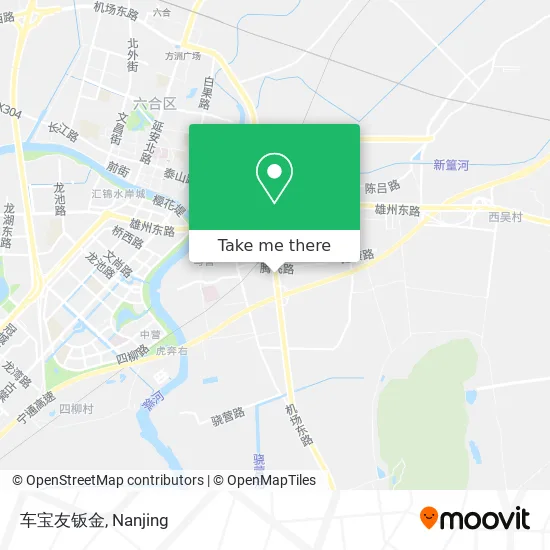 车宝友钣金 map