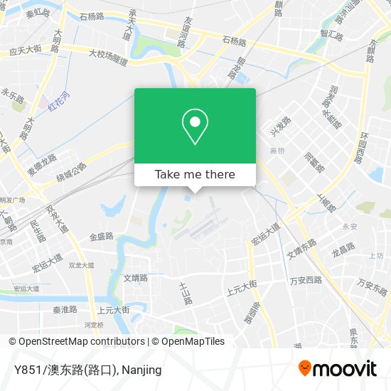 Y851/澳东路(路口) map
