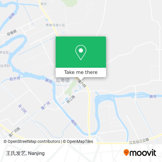 王氏发艺 map