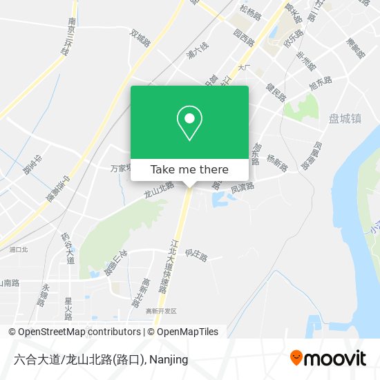 六合大道/龙山北路(路口) map