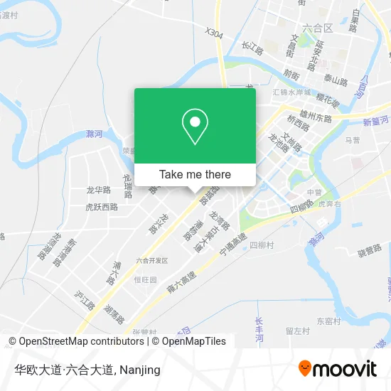 华欧大道·六合大道 map
