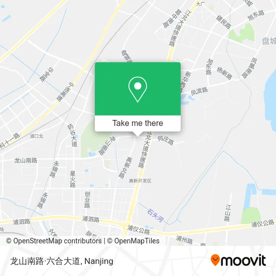 龙山南路·六合大道 map