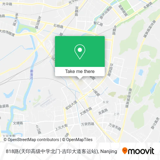 818路(天印高级中学北门-吉印大道客运站) map