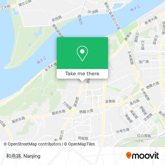 和燕路 map