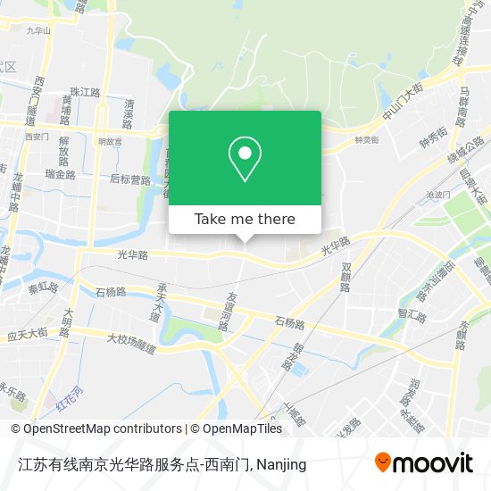 江苏有线南京光华路服务点-西南门 map