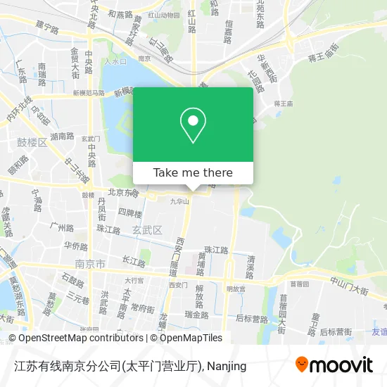江苏有线南京分公司(太平门营业厅) map