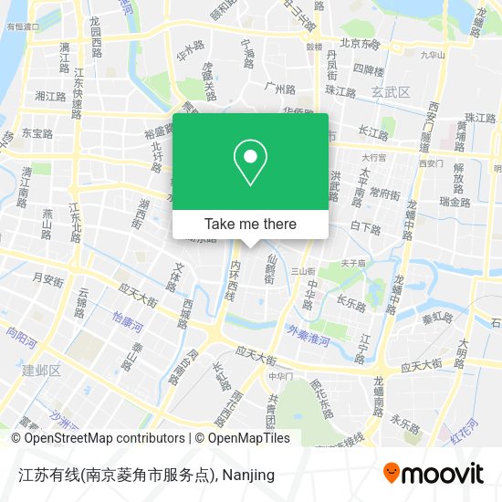 江苏有线(南京菱角市服务点) map