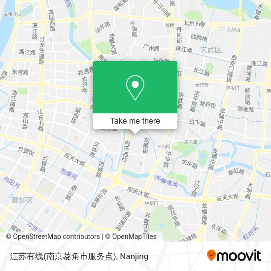 江苏有线(南京菱角市服务点) map