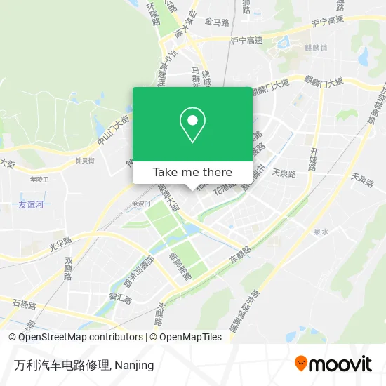 万利汽车电路修理 map