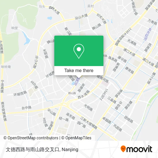 文德西路与雨山路交叉口 map