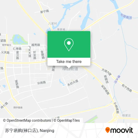 苏宁易购(禄口店) map
