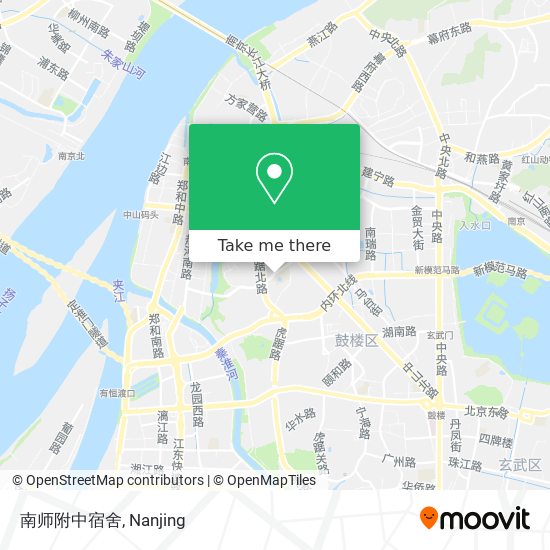 南师附中宿舍 map