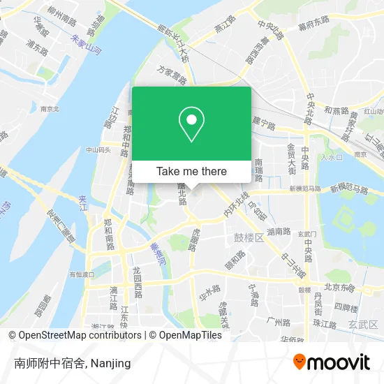 南师附中宿舍 map