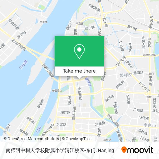 南师附中树人学校附属小学清江校区-东门 map