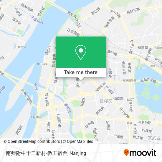 南师附中十二新村-教工宿舍 map
