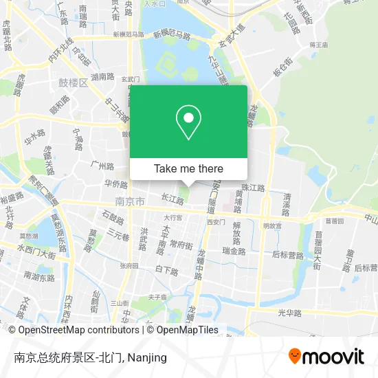 南京总统府景区-北门 map