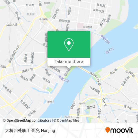 大桥四处职工医院 map