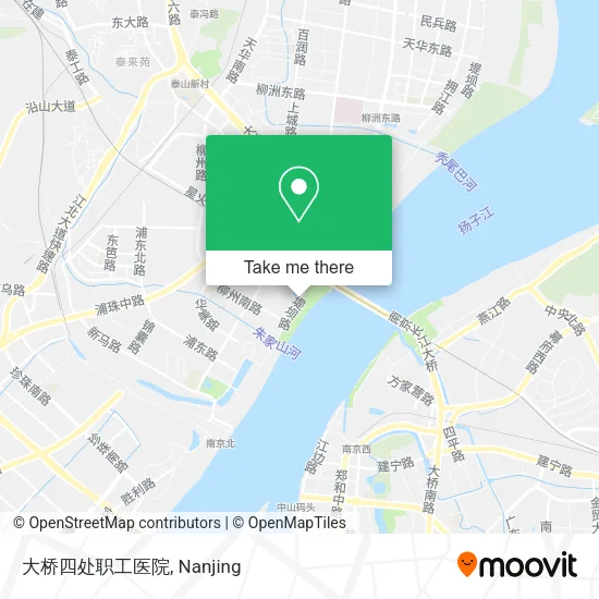 大桥四处职工医院 map