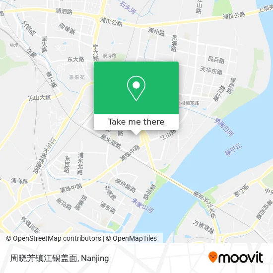 周晓芳镇江锅盖面 map