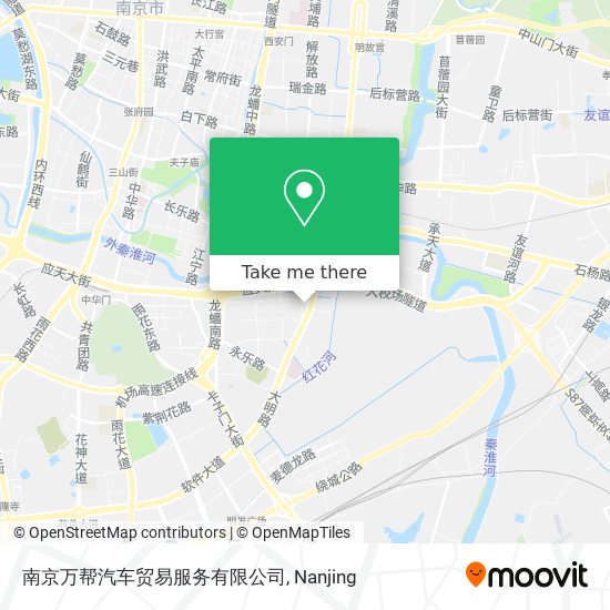 南京万帮汽车贸易服务有限公司 map