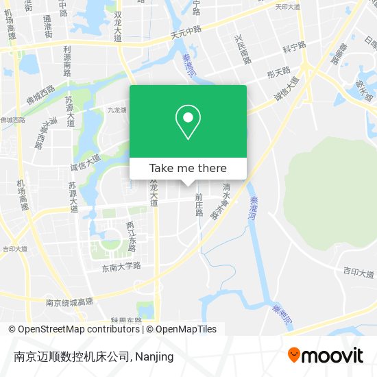 南京迈顺数控机床公司 map