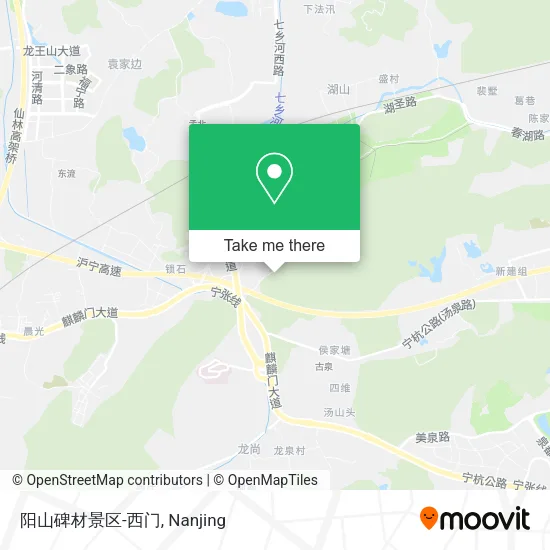 阳山碑材景区-西门 map