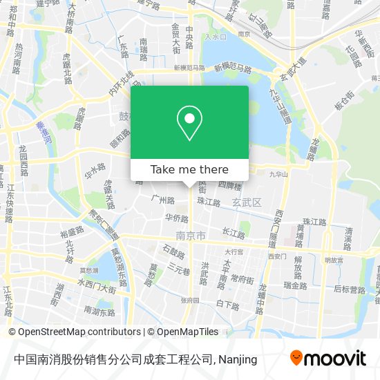 中国南消股份销售分公司成套工程公司 map