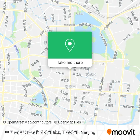 中国南消股份销售分公司成套工程公司 map