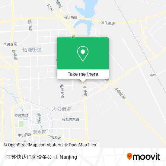 江苏快达消防设备公司 map