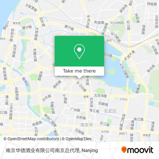 南京华德酒业有限公司南京总代理 map