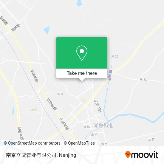 南京立成管业有限公司 map