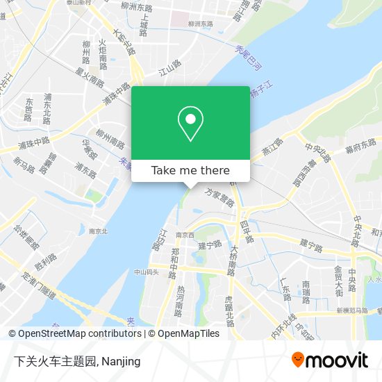 下关火车主题园 map