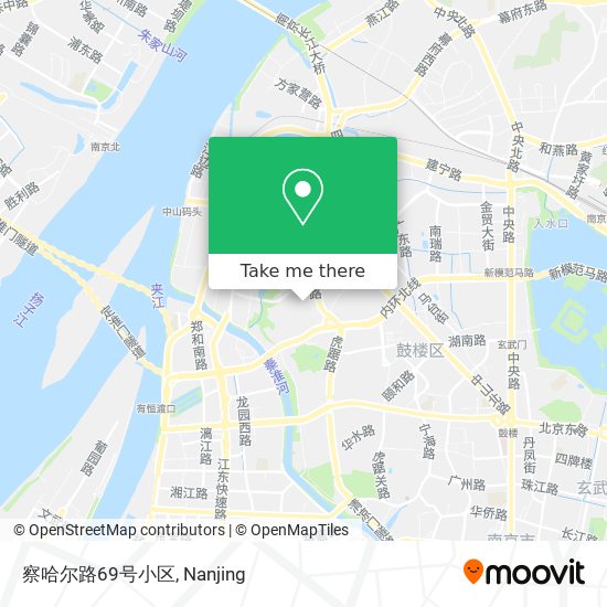 察哈尔路69号小区 map
