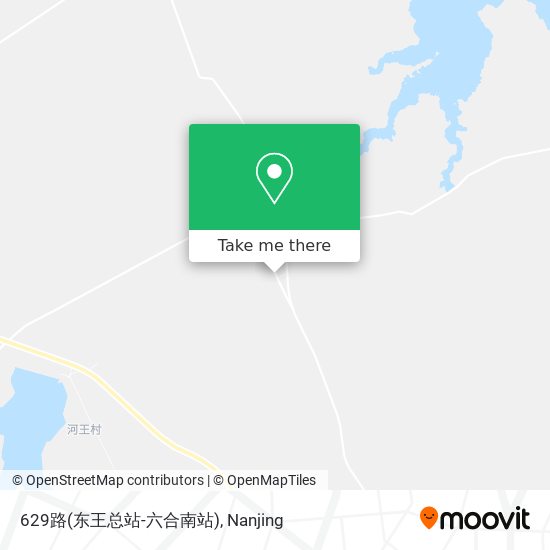 629路(东王总站-六合南站) map