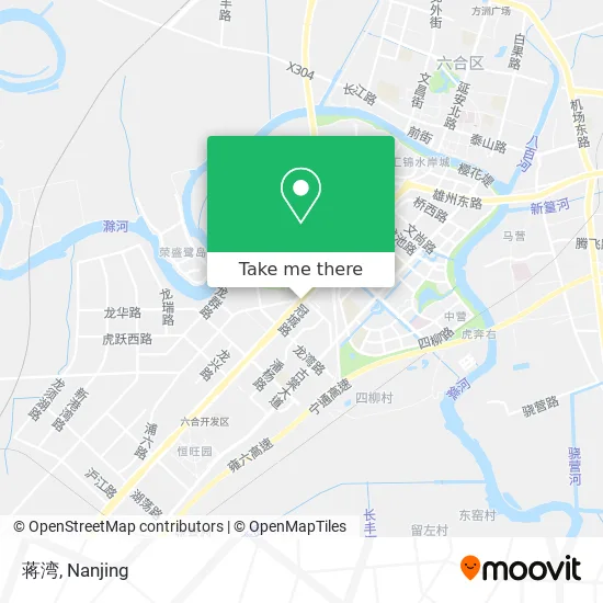 蒋湾 map