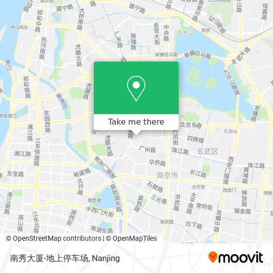南秀大厦-地上停车场 map
