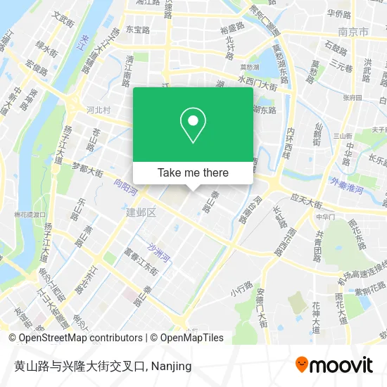 黄山路与兴隆大街交叉口 map
