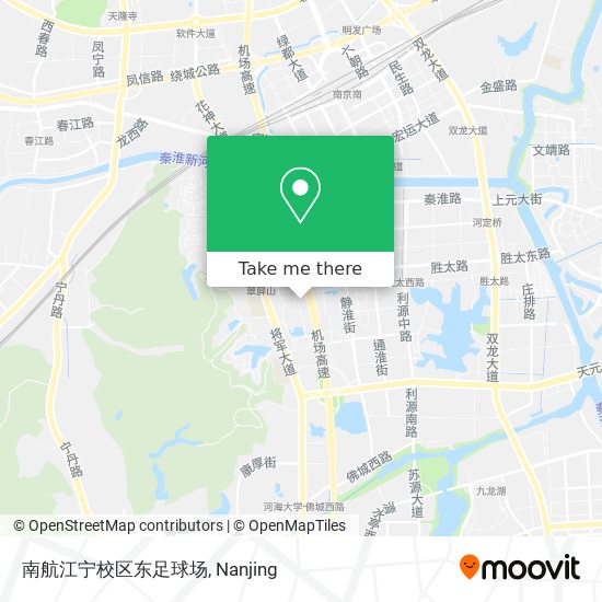 南航江宁校区东足球场 map