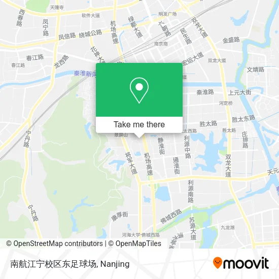 南航江宁校区东足球场 map