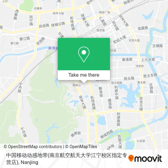 中国移动动感地带(南京航空航天大学江宁校区指定专营店) map