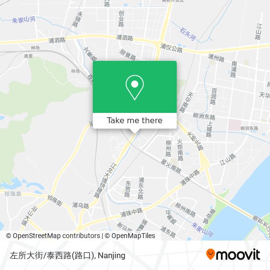 左所大街/泰西路(路口) map