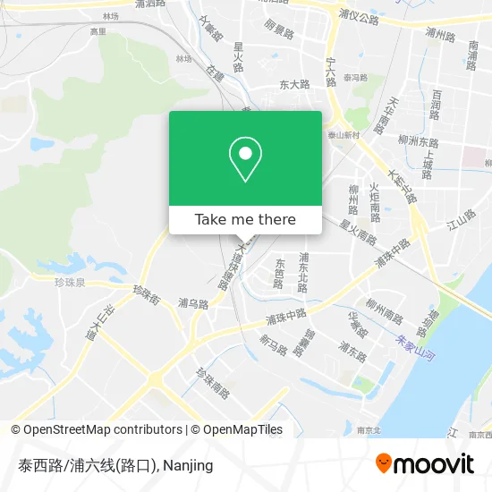 泰西路/浦六线(路口) map