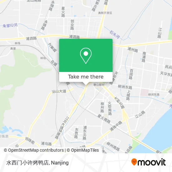 水西门小许烤鸭店 map